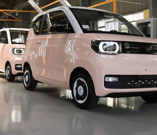 Lô xe điện Wuling HongGuang Mini EV chuẩn bị đến tay khách hàng