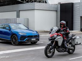 Ducati kết hợp Lamborghini ra mắt công nghệ CMC kết nối người lái