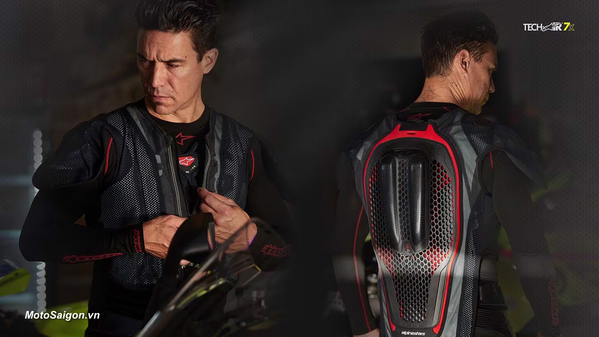 Alpinestars ra mắt áo túi khí Tech Air 7X cho biker