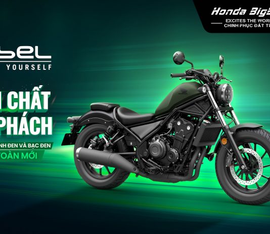 Honda Rebel 500 2024 phiên bản mới bất ngờ ra mắt kèm giá xe