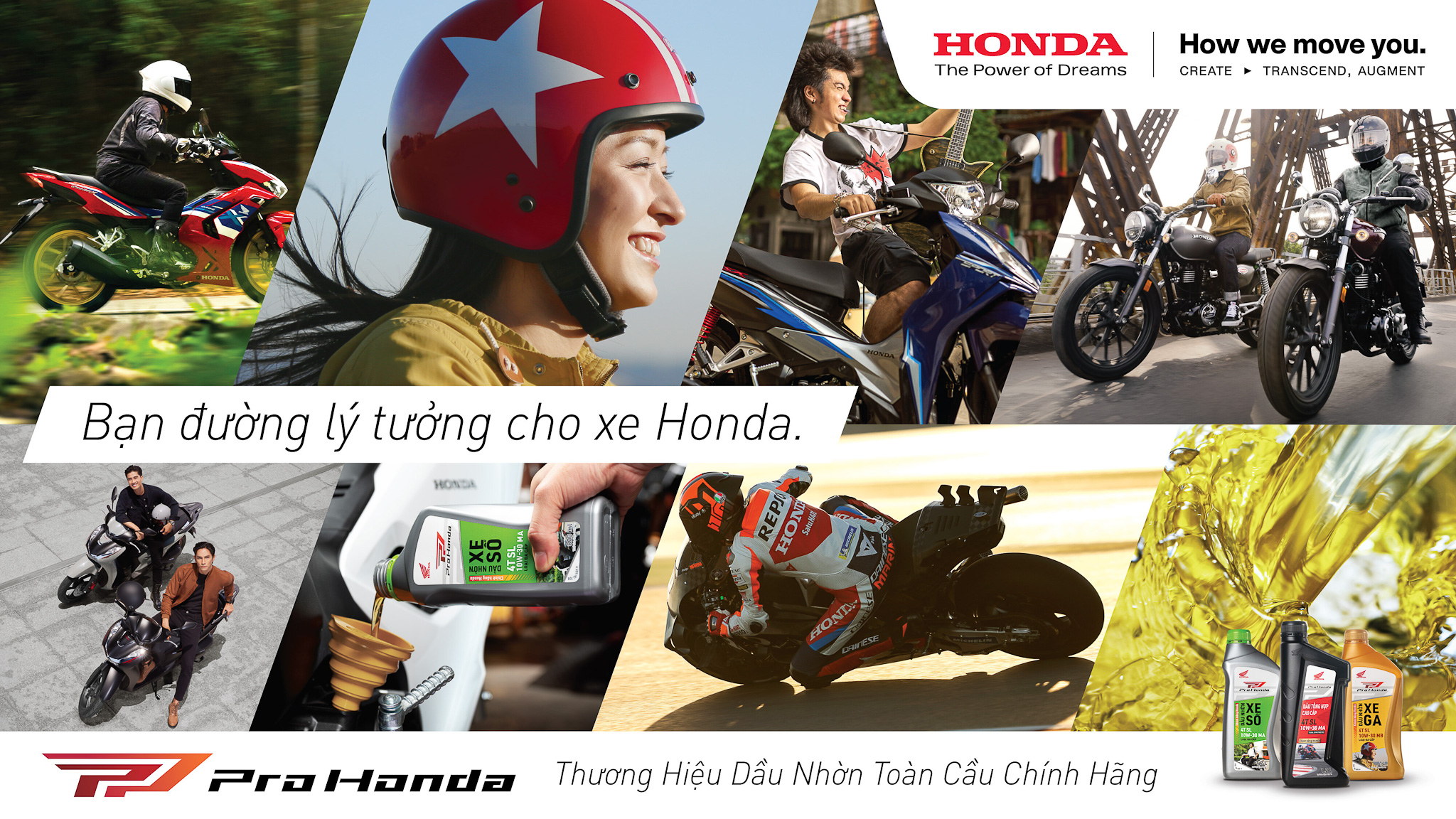 ProHonda dầu nhờn chính hãng bất ngờ được Honda Việt Nam ra mắt