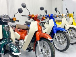 Super Cub 110 ABS về thêm màu mới 2024 giá xe hấp dẫn