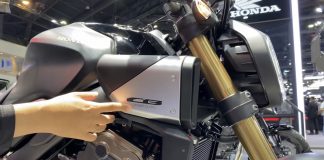 Trên yên đánh giá xe Honda CB650R 2024 có nhiều cải tiến