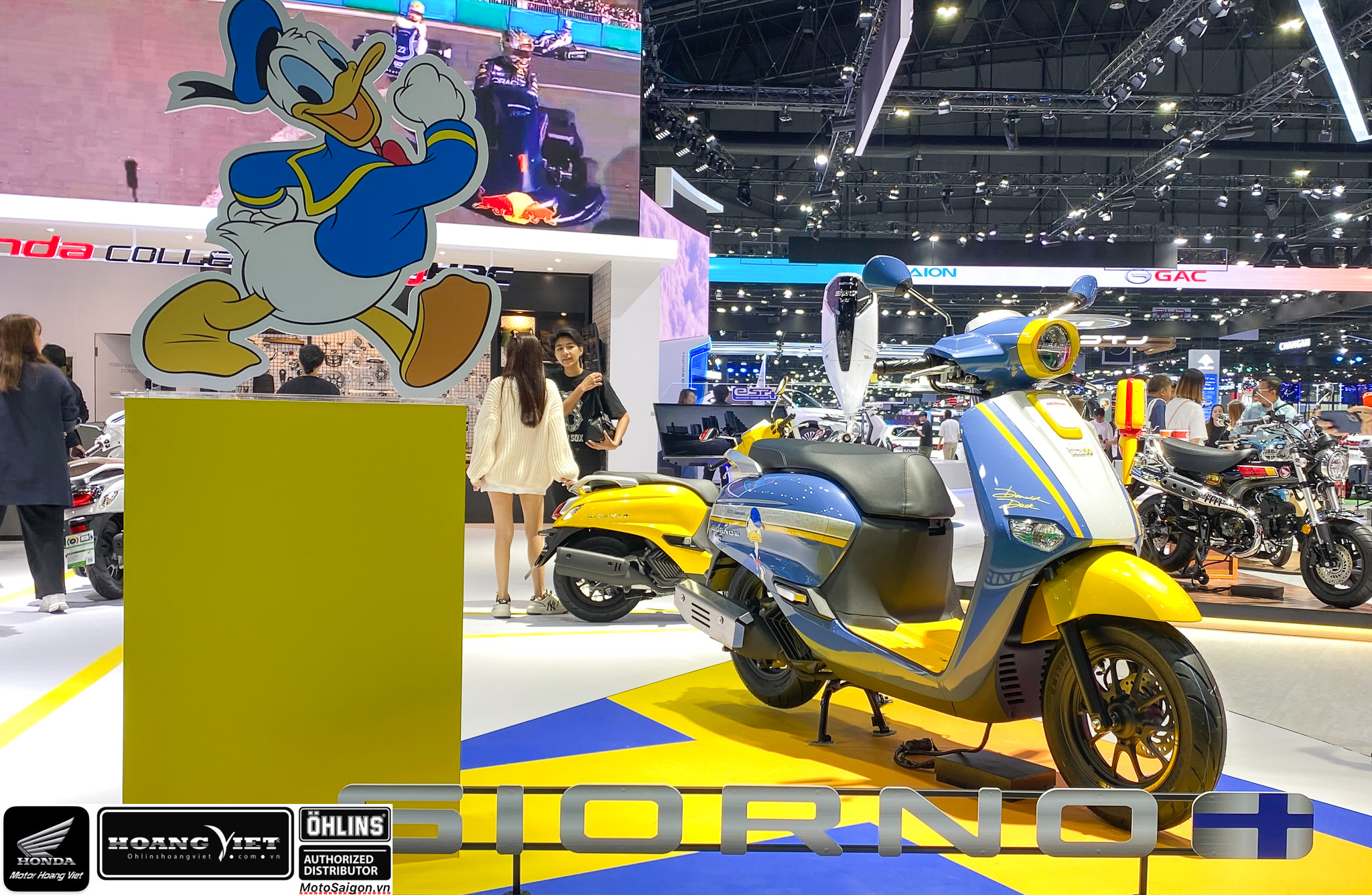 Honda Giorno+ bản đặc biệt Vịt Donald Duck đã có giá bán