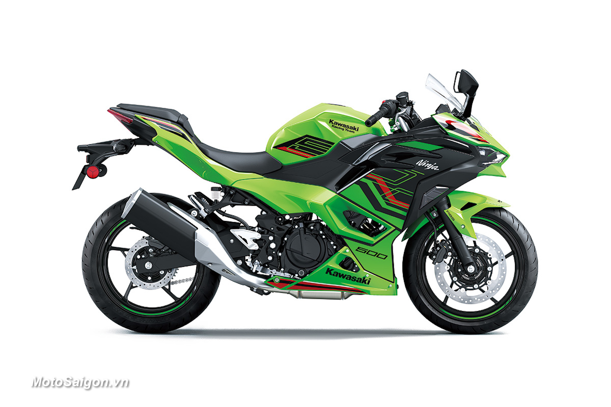 Ninja 500 SE Màu Xanh – Lime Green – Họa tiết KRT