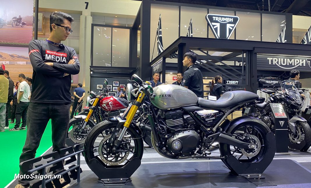 Speed 400 của Triumph độ Cafe Racer đơn giản mà tuyệt đẹp - Motosaigon