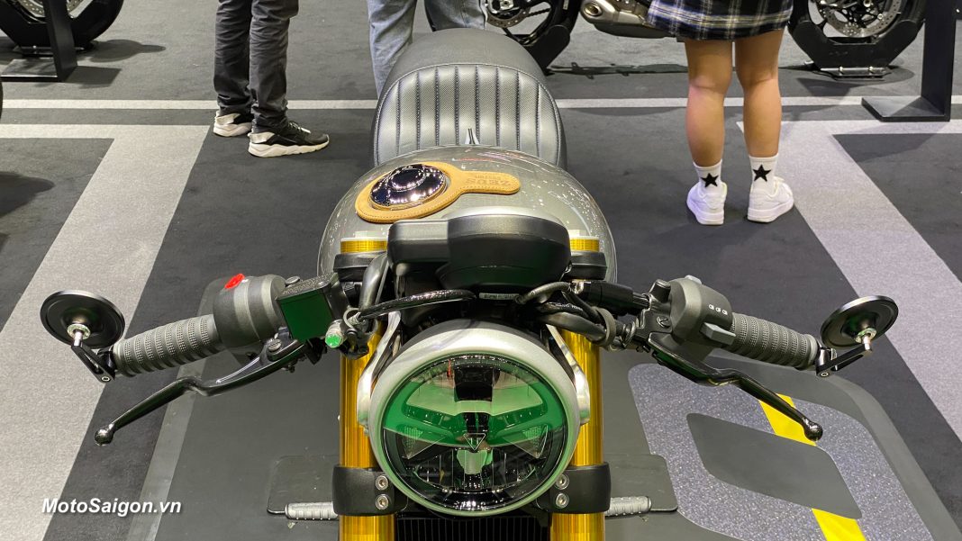 Speed 400 của Triumph độ Cafe Racer đơn giản mà tuyệt đẹp - Motosaigon