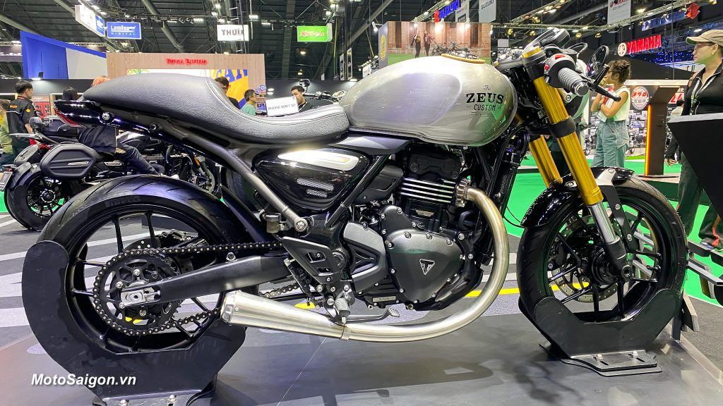 Speed 400 của Triumph độ Cafe Racer đơn giản mà tuyệt đẹp - Motosaigon
