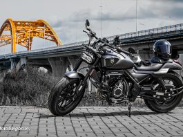 Voge CU 525 mô tô cruiser giá rẻ 2 xilanh 40 mã lực