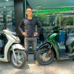 Honda Sh150i Sh125i Vetro trong suốt điểm qua giá xe tại Cub House