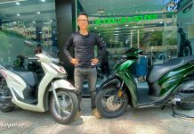 Honda Sh150i Sh125i Vetro trong suốt điểm qua giá xe tại Cub House