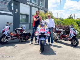 Italijet Dragster Gresini Edition phong cách xe đua MotoGP của Marquez
