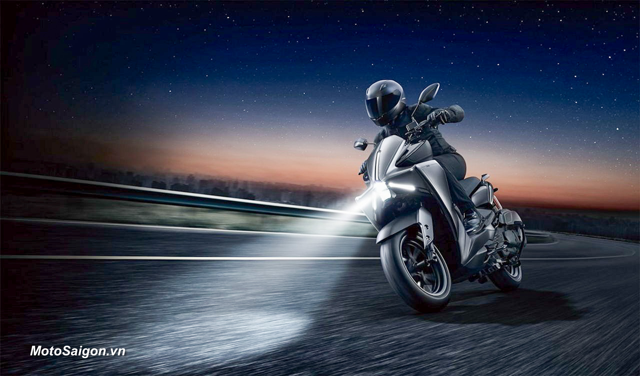 Yamaha Augur 155 xe tay ga trang bị đèn vô cua đã có giá xe