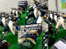 Honda Super Cub 50 nhập Nhật về số lượng lớn trước lúc bị khai tử