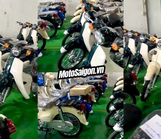 Honda Super Cub 50 nhập Nhật về số lượng lớn trước lúc bị khai tử