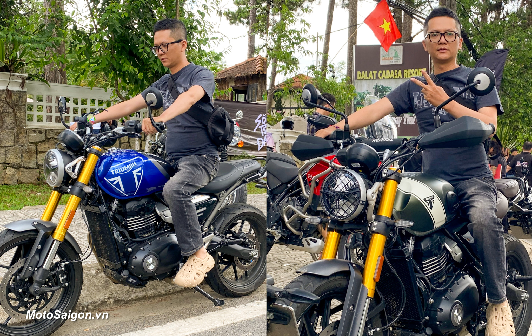 Cặp đôi Triumph Speed 400 Scrambler 400X đạt doanh số kỷ lục