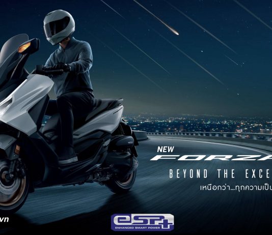 Honda Forza 350 2024 RoadSync thế hệ mới đã có giá xe