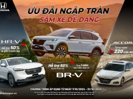 Chương trình ưu đãi Honda HR-V, BR-V và Accord 2024 mới nhất