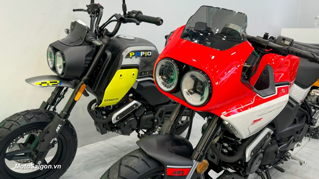 So sánh CFMoto Papio XO-1 Racer có gì khác XO-2 Trail tại Việt Nam ...
