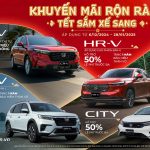 Honda tung siêu ưu đãi các dòng xe Ô tô mới nhất