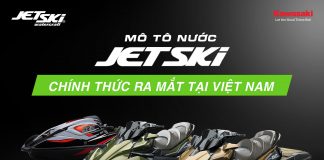 Kawasaki Việt Nam công bố giá bán 3 mẫu mô tô nước Jetski 160cc đế n310cc