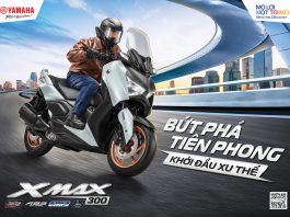 Yamaha XMAX 300 2025 thuộc dòng Max Series đã có giá bán