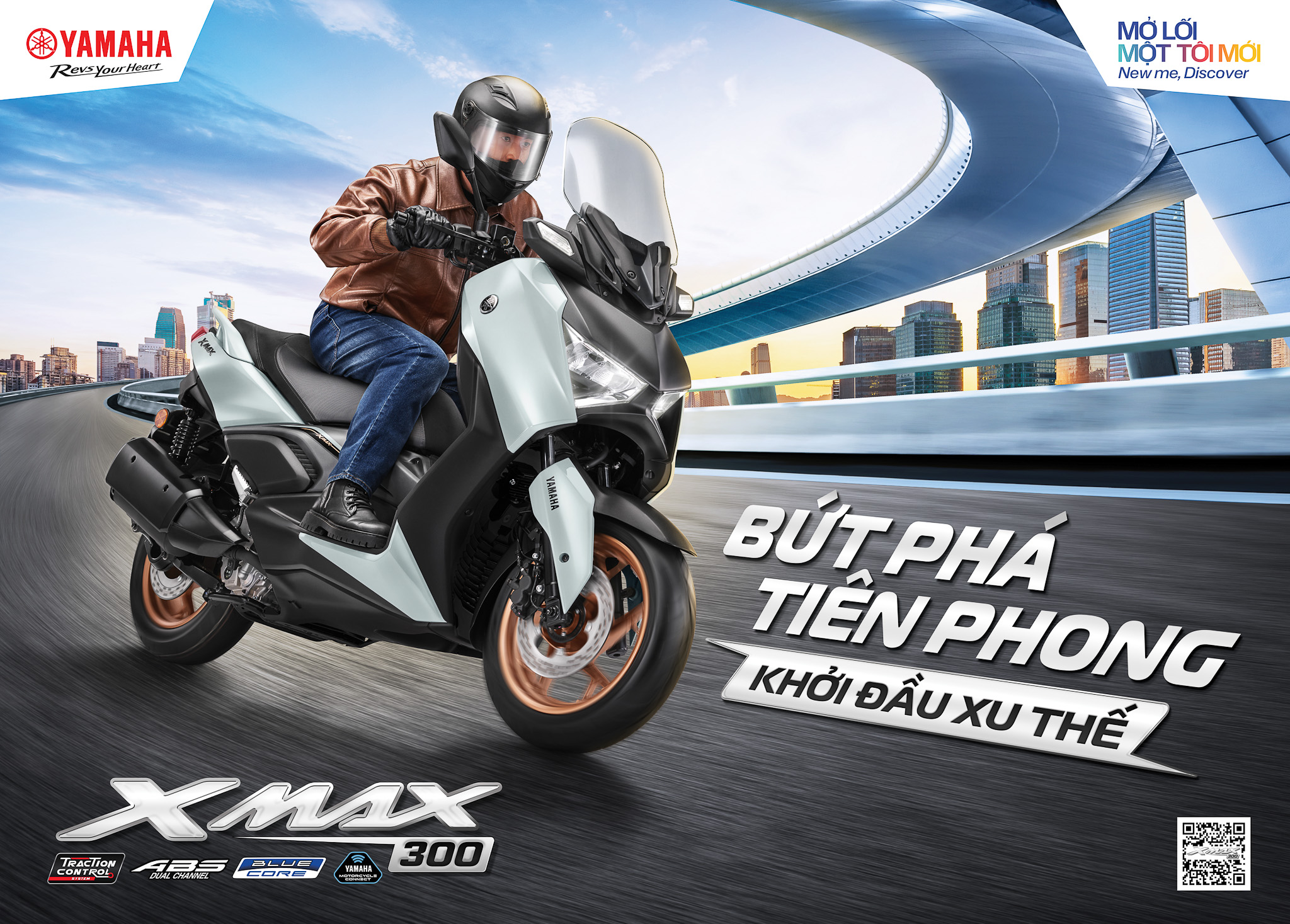 Yamaha XMAX 300 2025 thuộc dòng Max Series đã có giá bán