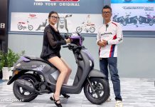 Honda Scoopy phiên bản đặc biệt Kuromi Thỏ trắng tinh nghịch