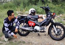 Honda CC110 Kumamon gấu đen Cross Cub 2025 nhập Nhật đánh giá xe