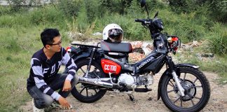 Honda CC110 Kumamon gấu đen Cross Cub 2025 nhập Nhật đánh giá xe