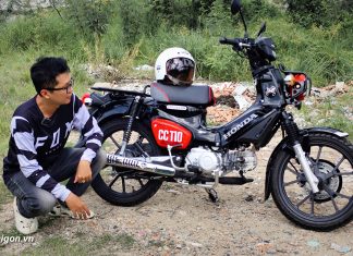 Honda CC110 Kumamon gấu đen Cross Cub 2025 nhập Nhật đánh giá xe