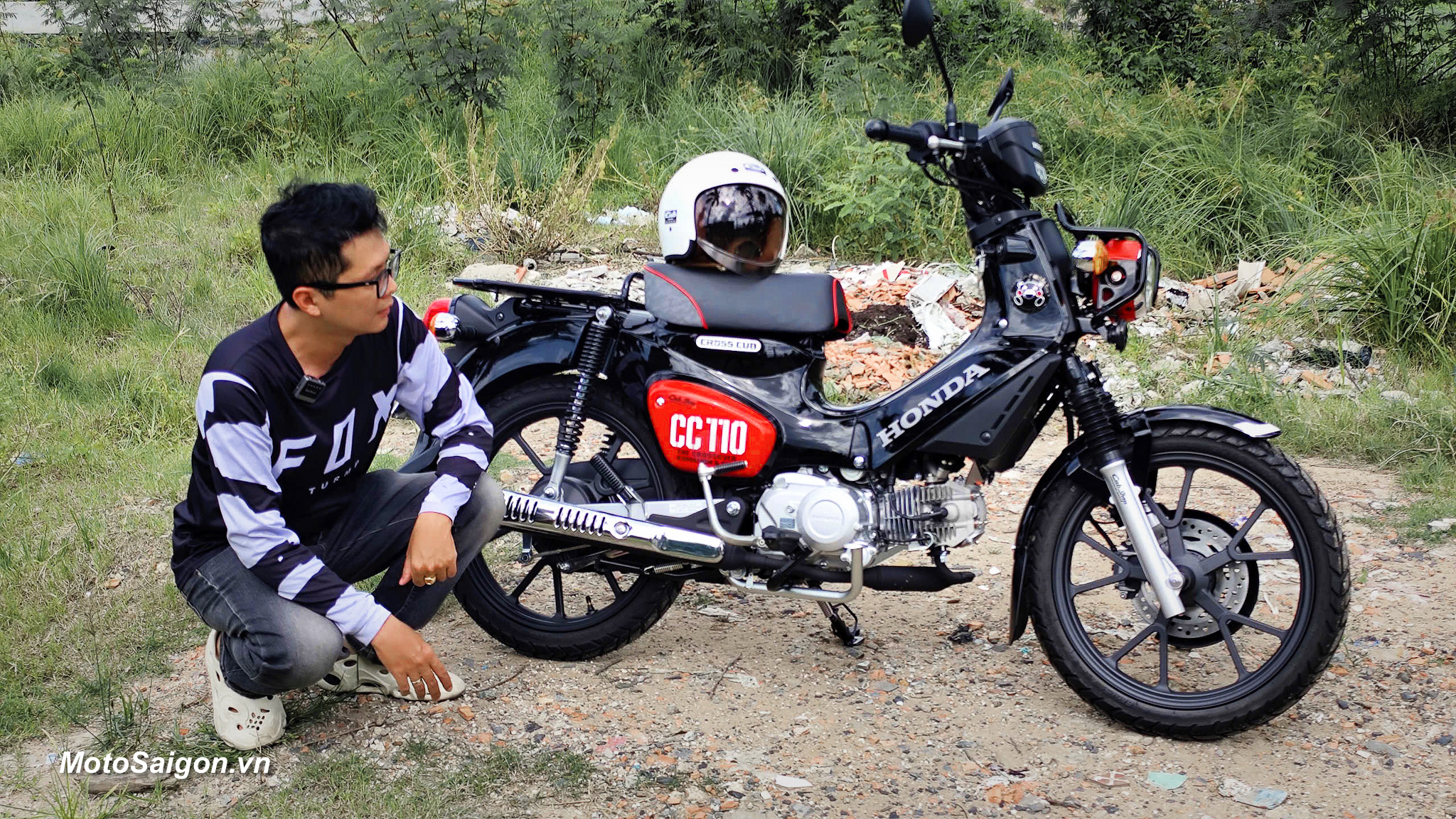 Honda CC110 Kumamon gấu đen Cross Cub 2025 nhập Nhật đánh giá xe