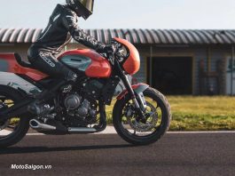 Triumph Trident 660 RS lộ diện với bộ kit Cafe Racer thời trang