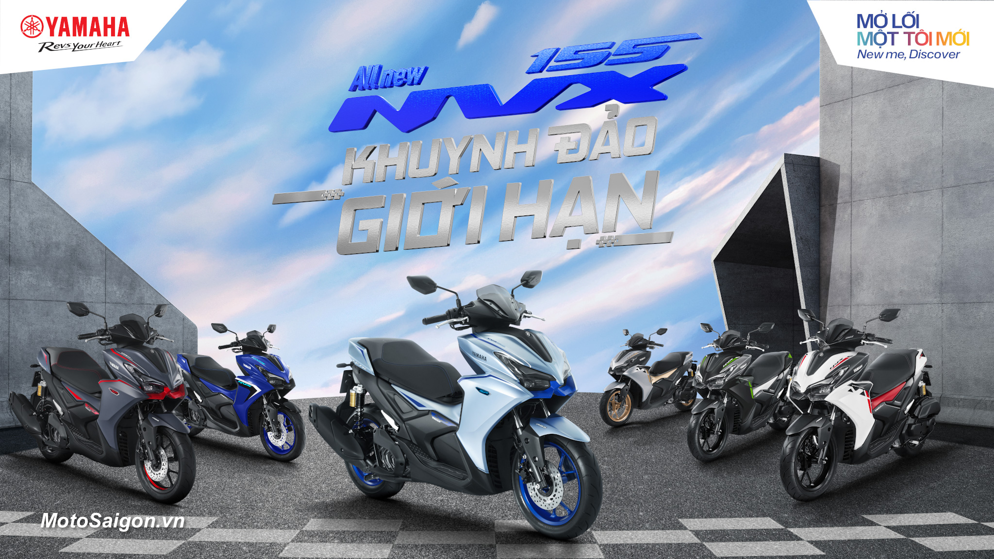 Yamaha NVX 2025 v3 hoàn toàn mới đã có giá bán