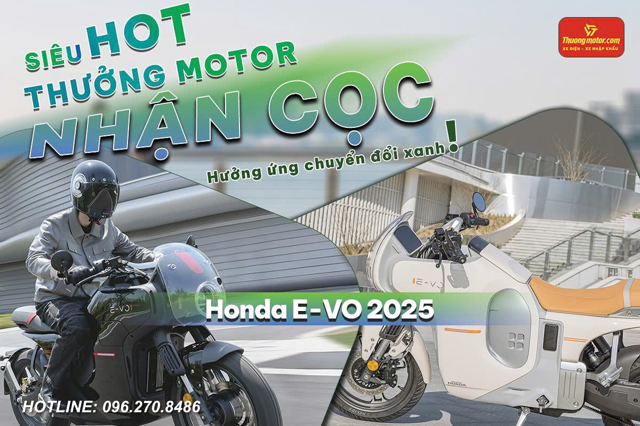 Honda EVO 2025: Cuộc cách mạng mô tô điện chính thức đến Việt Nam!