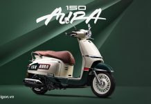 CFMoto Aura 150 xe tay ga cổ điển Retro đã có giá bán