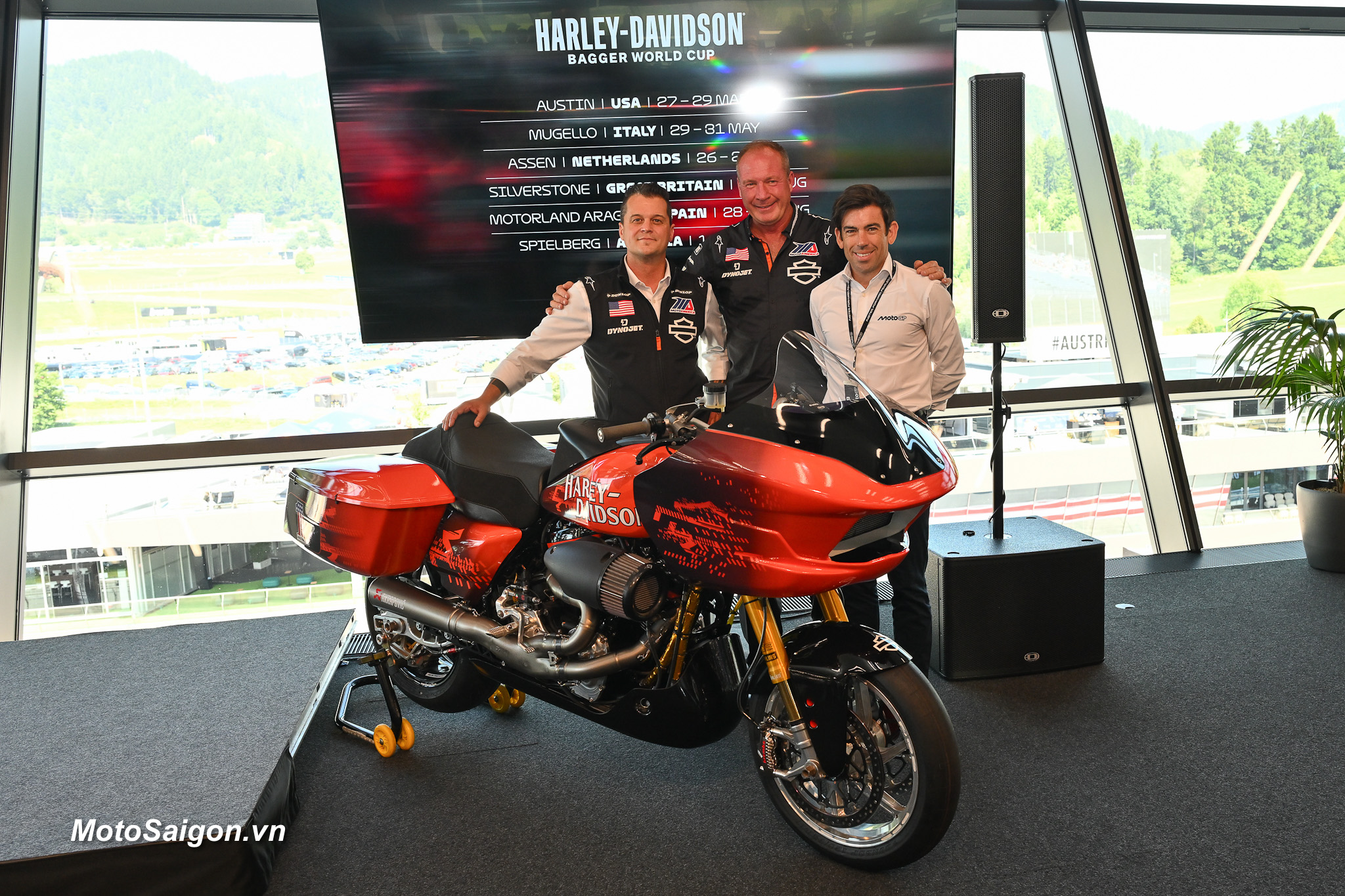 Harley-Davidson hợp tác MotoGP công bố giải đua Harley-Davidson Bagger World Cop Harley-Davidson hợp tác MotoGP công bố giải đua Harley-Davidson Bagger World Cop