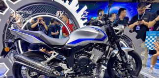 Honda CB500 SF Super Four 2026 trang bị E-Clutch ra mắt kèm giá bán