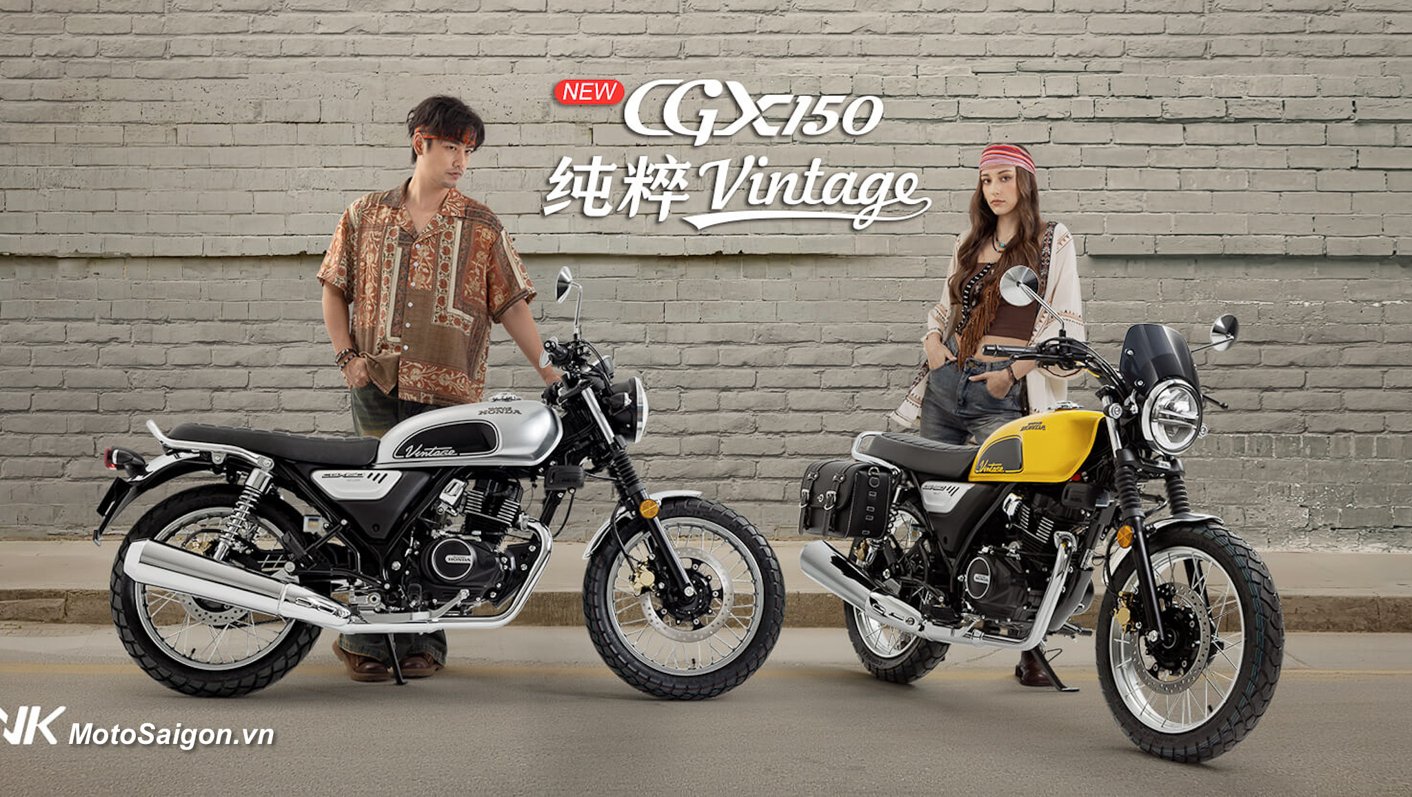 Honda CGX150 Vintage 2026 nhiều nâng cấp giá bán hấp dẫn