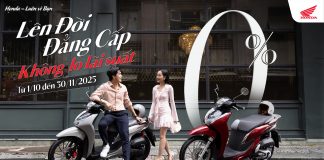 Sh Mode dễ tiếp cận hơn bao giờ với chương trình ưu đãi từ Honda Việt Nam