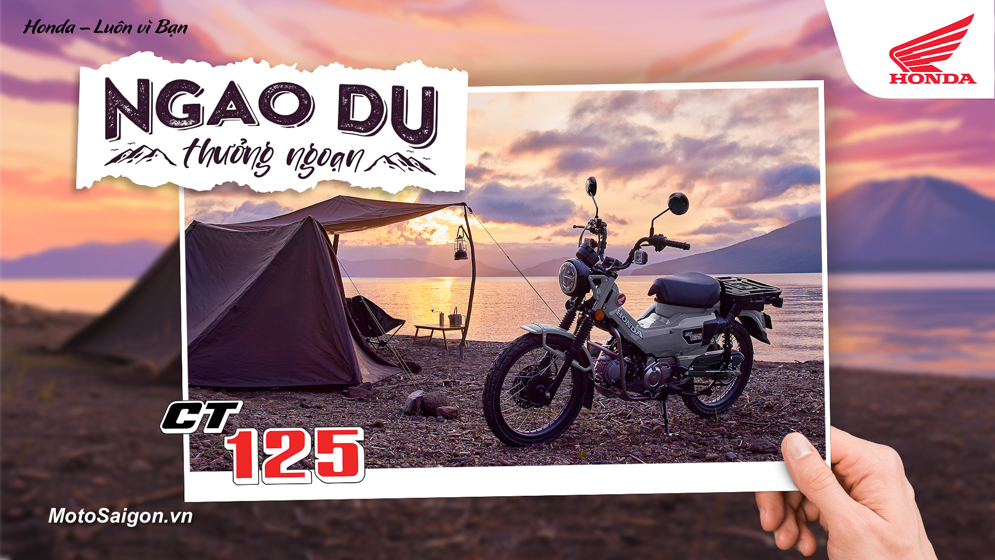Honda CT125 giá bán CT125 2026 chính hãng mới nhất đã được công bố