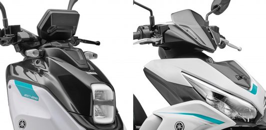 NVX chạy điện Aerox-E cùng với EC-6 bất ngờ được Yamaha ra mắt