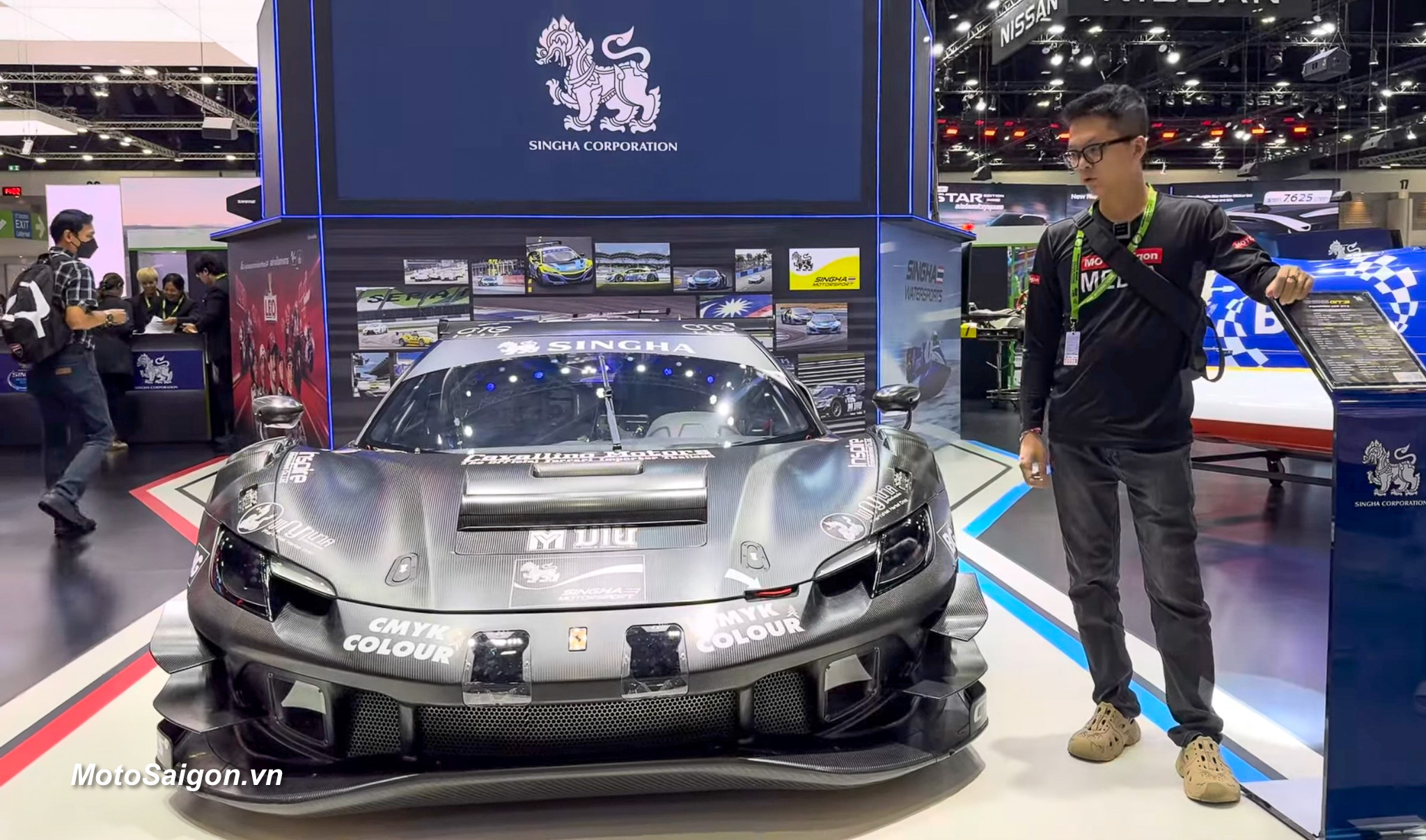 Ferrari 296 GT3 Carbon Singha soi thực tế giá bán hơn 20 tỷ đồng Ferrari 296 GT3 Carbon Singha soi thực tế giá bán hơn 20 tỷ đồng