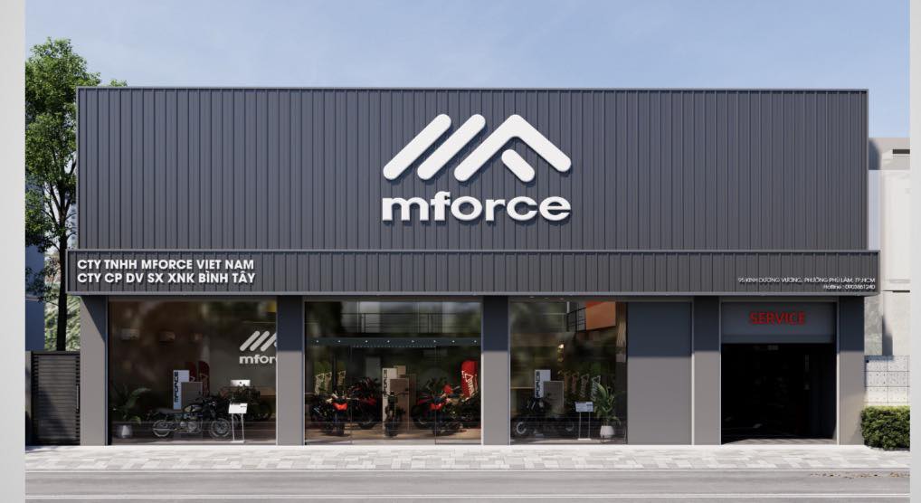 MForce Malaysia chuẩn bị khai trương showroom xe tại Việt Nam