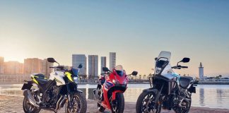 Honda NX500 CBR500R CB500 Hornet 2026 đã có E-Clutch