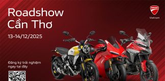 Lái thử cặp đôi siêu phẩm Ducati V4 2025 tại Đại Hội Mô Tô Cần Thơ