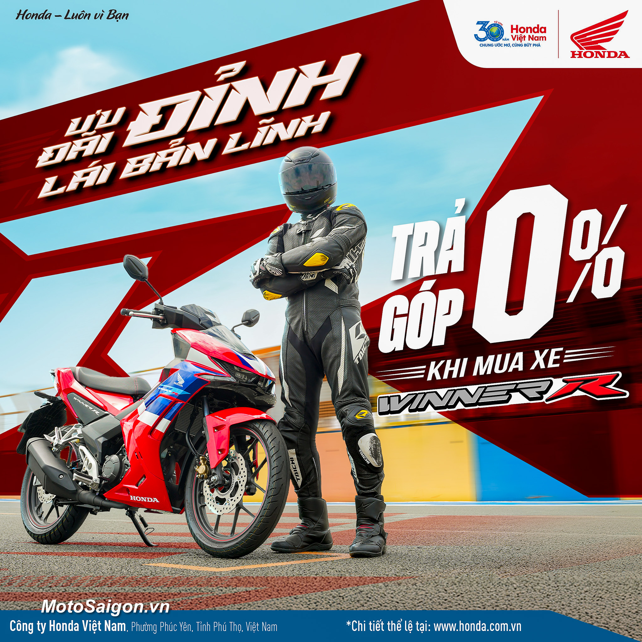Thời điểm vàng để sở hữu Honda Winner R từ bây giờ