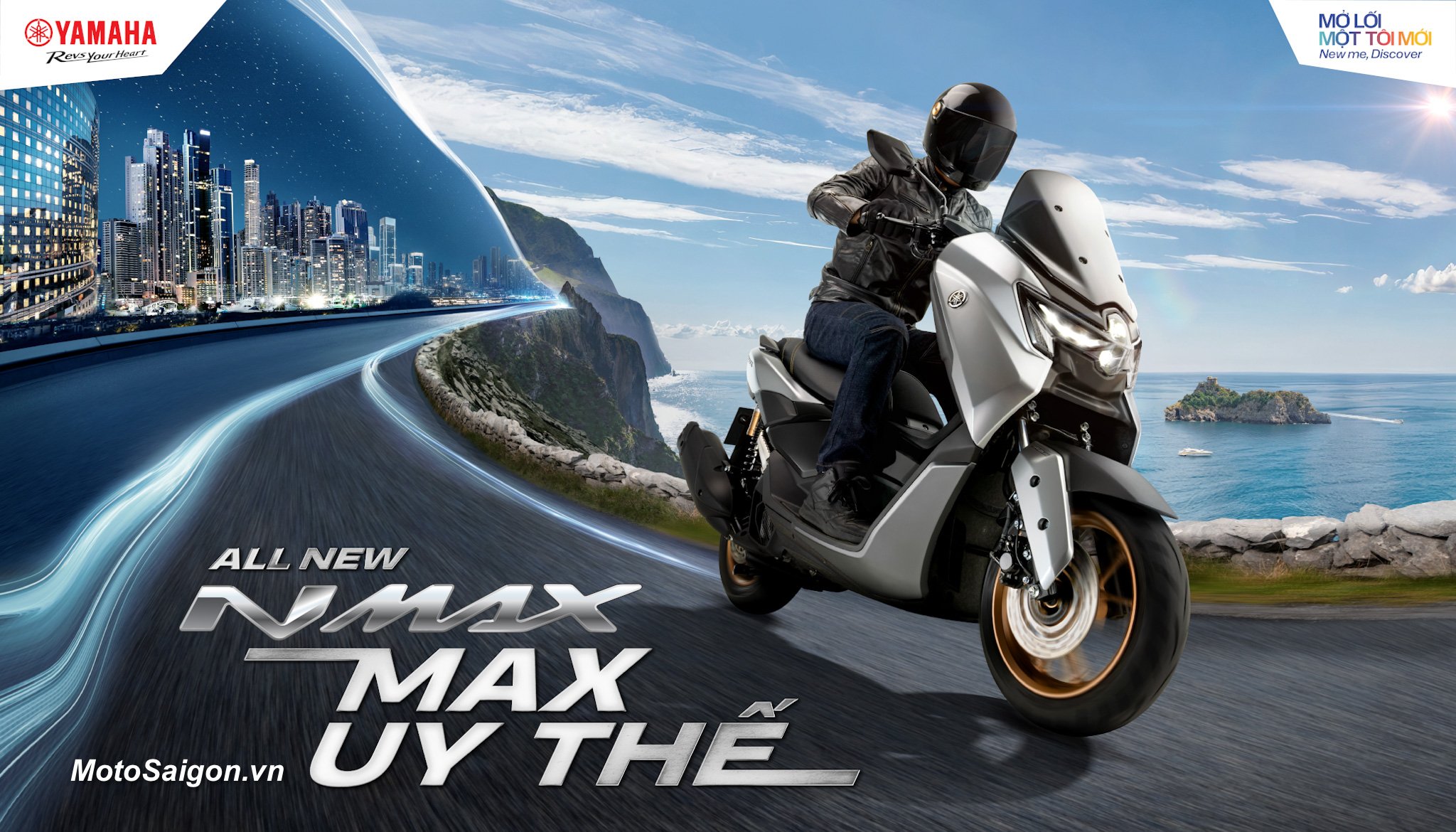 Yamaha NMAX giá bán Nmax 155 VVA Techmax mới nhất đã được công bố