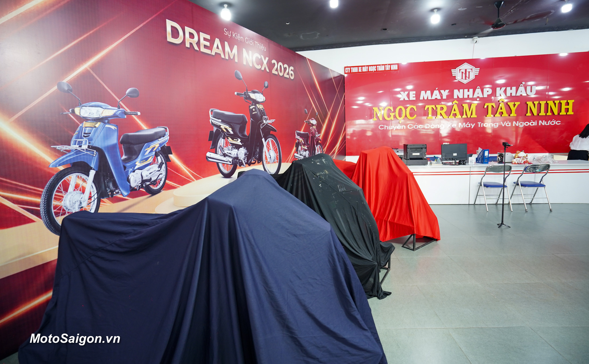 Honda Dream NCX 125 2026 ra mắt tại cửa hàng xe máy Ngọc Trâm Tây Ninh