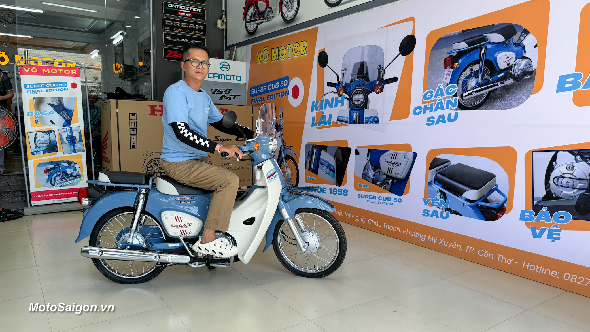 Super Cub 50 Final Edition Cub House Custom ra mắt với nhiều phụ kiện đáng giá Super Cub 50 Final Edition Cub House Custom ra mắt với nhiều phụ kiện đáng giá
